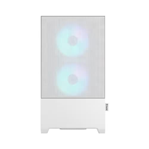 Fractal Design Pop Mini Air Micro ATX Mid Tower White with Tempered Glass Side Panel and USB 3.2 Gen 1 Type-A Front Panel image