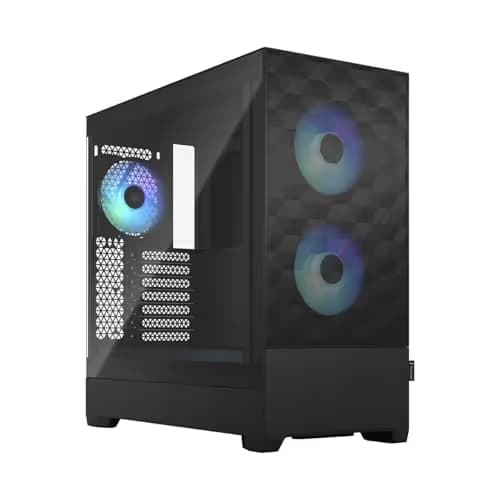 Fractal Design Pop Air Black ATX High-Airflow Solid Panel Mid Tower Computer Case main image