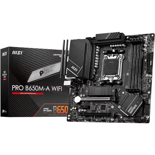 MSI PRO B650M-A WIFI AM5 DDR5 Micro ATX image
