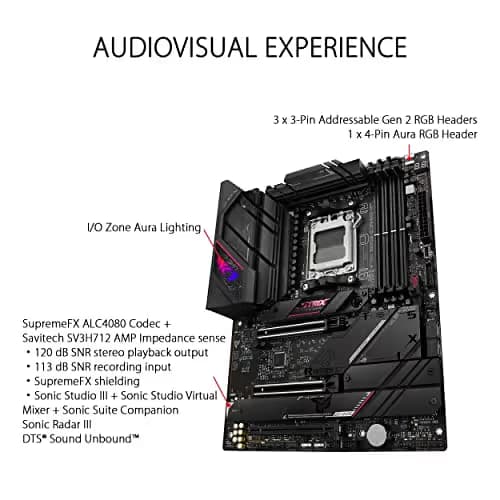 ASUS ROG STRIX B650E-E GAMING WIFI AM5 DDR5 ATX image