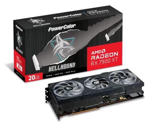 PowerColor Hellhound AMD Radeon RX 7900 XT 20GB OC GDDR6 main image