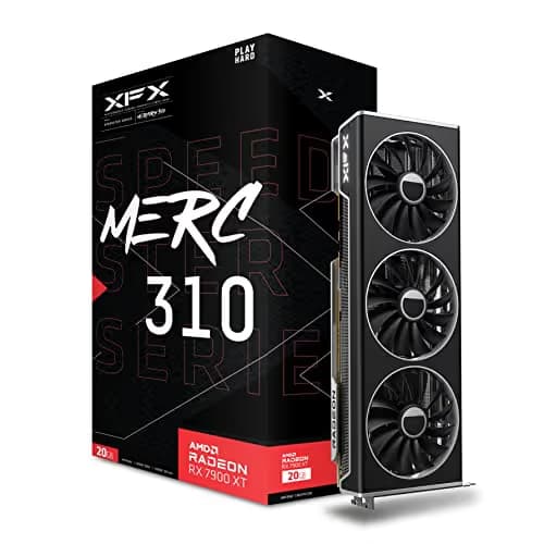 XFX SPEEDSTER MERC 310 AMD Radeon RX 7900 XT Black Edition 20GB GDDR6 image