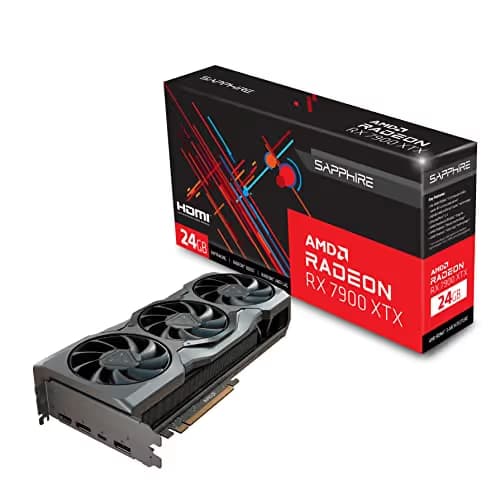 SAPPHIRE NITRO Radeon RX 7900 XTX 24GB GDDR6 PCI Express 4.0 x16 ATX Video Card 11322-01-40G main image