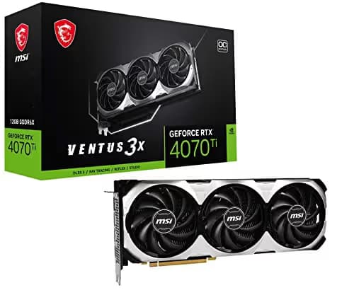 MSI GeForce RTX 4070 Ti VENTUS 3X 12G OC GDDR6X main image