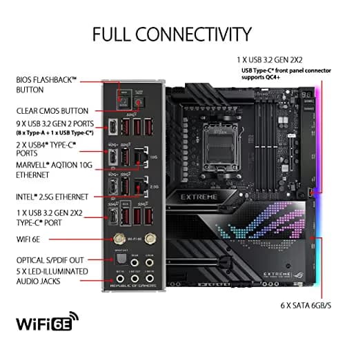 Asus ROG CROSSHAIR X670E EXTREME EATX AM5 image