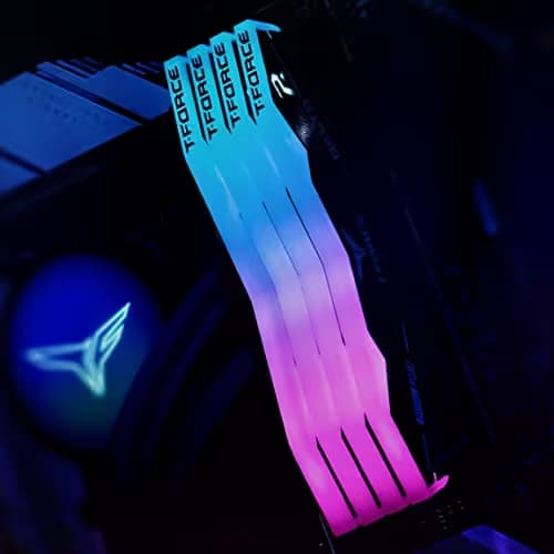 TEAMGROUP T-Force Delta RGB Black / Silver DDR5-7800 CL38 32GB (2x16GB) image