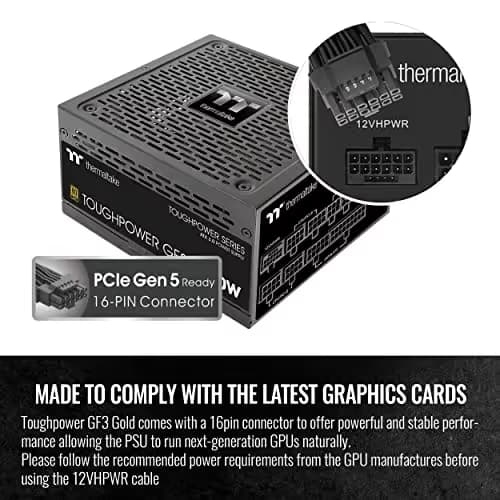 Thermaltake Toughpower GF3 TT Premium Black 750W 80+ Gold Certified Fully Modular image