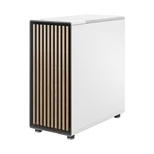 Fractal Design North Mid-Tower Case (Chalk White, Clear Window) image