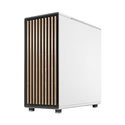 Fractal Design North Mid-Tower Case (Chalk White, Clear Window) image