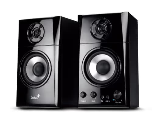 Genius 31730027102 30 W 2.0 Channel Speakers image