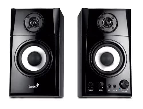 Genius 31730027102 30 W 2.0 Channel Speakers image