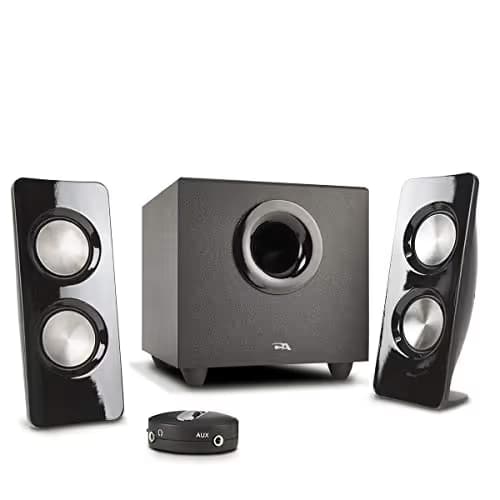 Cyber Acoustics Curve Storm 22 W 2.1 Channel Speakers main image