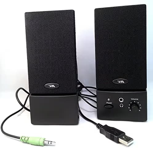 Cyber Acoustics CA-2016WB 2.0 Channel 3 W Speaker System main image