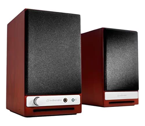 Audioengine HD3-CHR 2.0 60 W Red / Black Speakers image