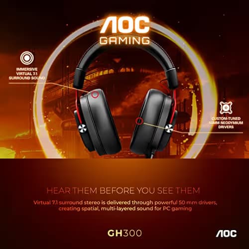 AOC GH300 7.1 Channel Headset image