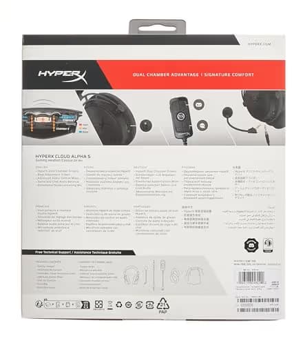 HP HyperX Cloud Alpha S 7.1 Channel Closed Gaming Headset image