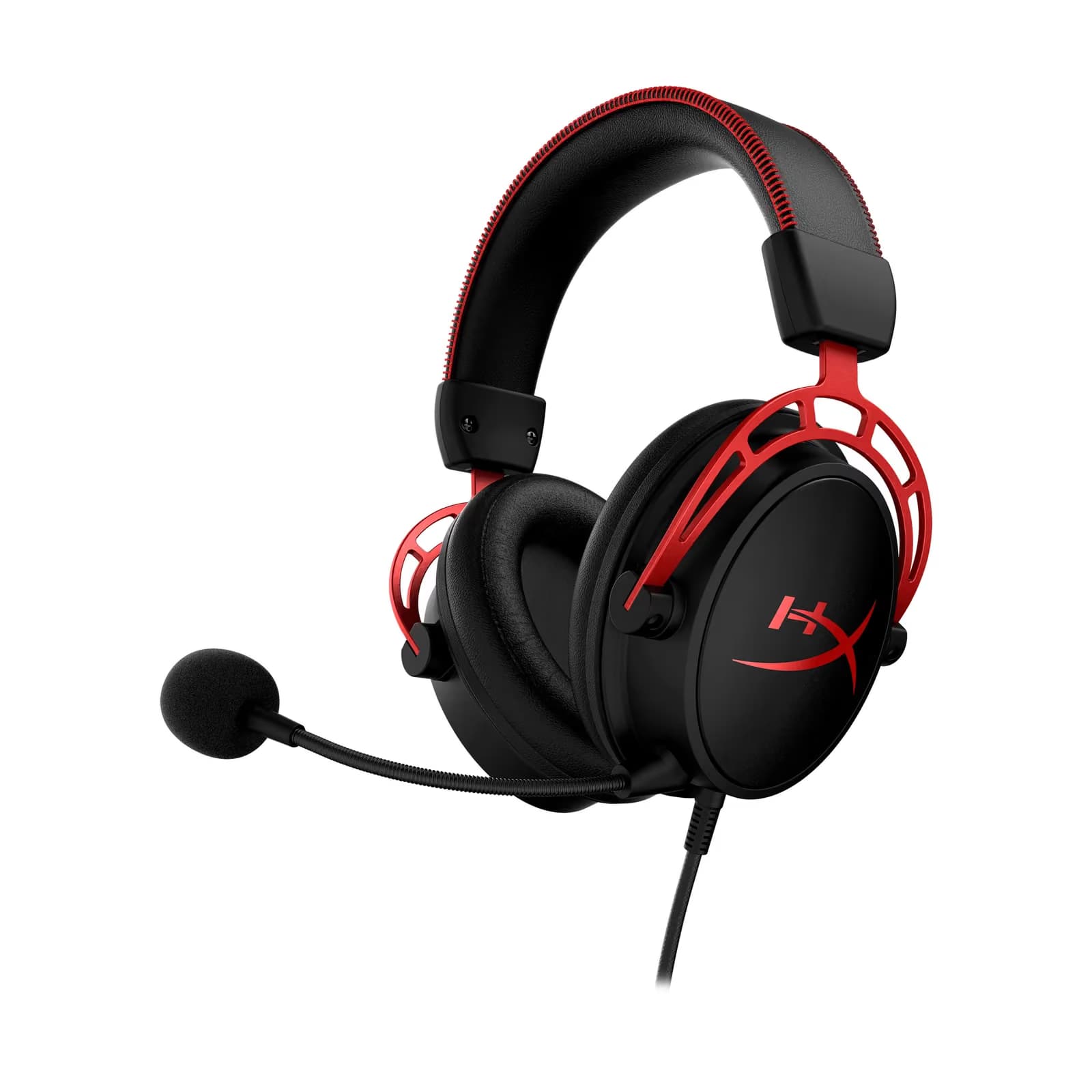 HyperX Cloud Alpha Wired Gaming Headset Black-Red main image