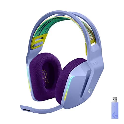 Logitech G733 Gaming Headset Closed-Back Purple main image
