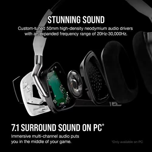 Corsair VOID RGB ELITE Closed-Back 7.1 Channel Gaming Headset image