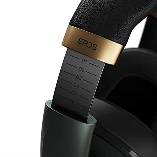 EPOS H6PRO Closed Green / Gold Headphones image