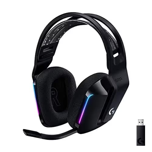 Logitech G733 Lightspeed Wireless Gaming Headset - Black main image
