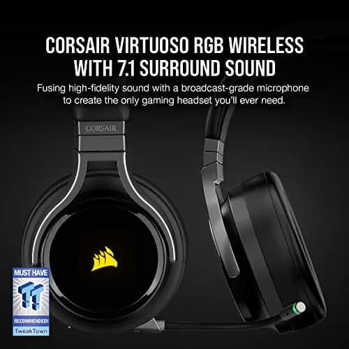 Corsair Virtuoso RGB 7.1 Channel Closed Gaming Headset image