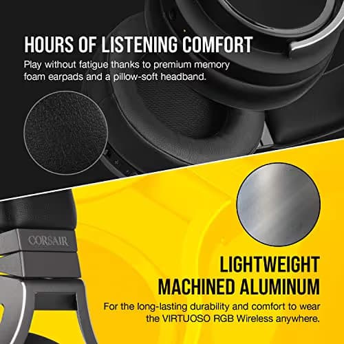 Corsair Virtuoso RGB 7.1 Channel Closed Gaming Headset image