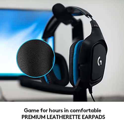 Logitech G432 7.1 Channel Closed Gaming Headset image