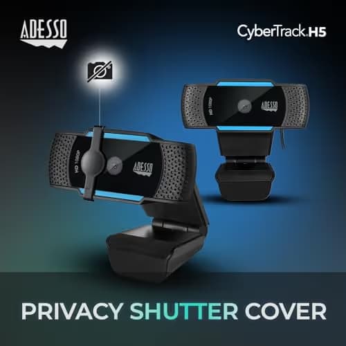 Adesso Cybertrack H5 1080p Webcam image