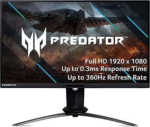 acer Predator X25 bmiiprzx 24.5" FHD 1080p G-SYNC 360Hz 0.3ms image
