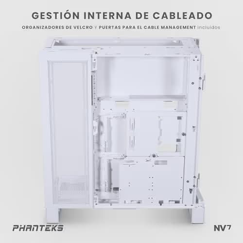 Phanteks NV7 ATX Full Tower White Tempered Glass image