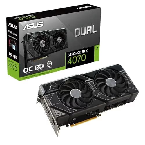 ASUS Dual GeForce RTX 4070 OC Edition 12GB GDDR6X image