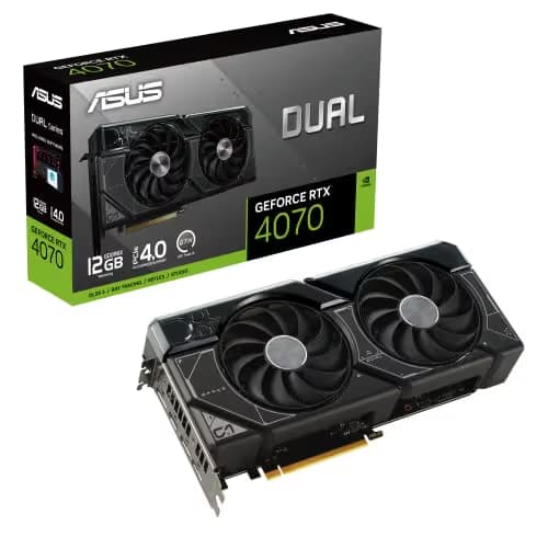 ASUS Dual GeForce RTX 4070 12GB GDDR6X image