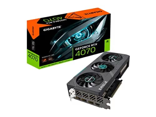 Gigabyte EAGLE OC GeForce RTX 4070 12GB GDDR6X Black main image