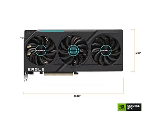 Gigabyte EAGLE OC GeForce RTX 4070 12GB GDDR6X Black image