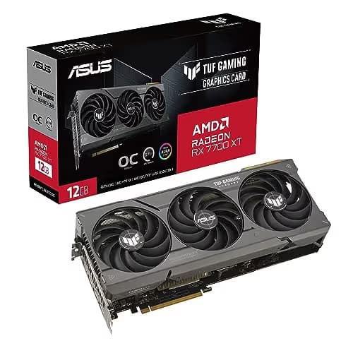 Asus TUF GAMING OC Radeon RX 7700 XT 12GB GDDR6 Black main image