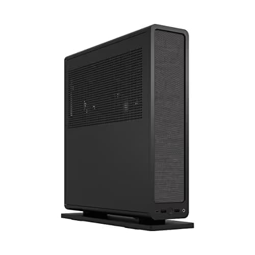 Fractal Design Ridge PCIe 4.0 Mini-ITX Tower Black with Mesh Side Panel and USB 3.2 Gen 2 Type-C / USB 3.2 Gen 1 Type-A main image