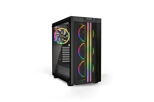 be quiet! Pure Base 500 FX ATX Mid Tower Black Tempered Glass Side Panel image