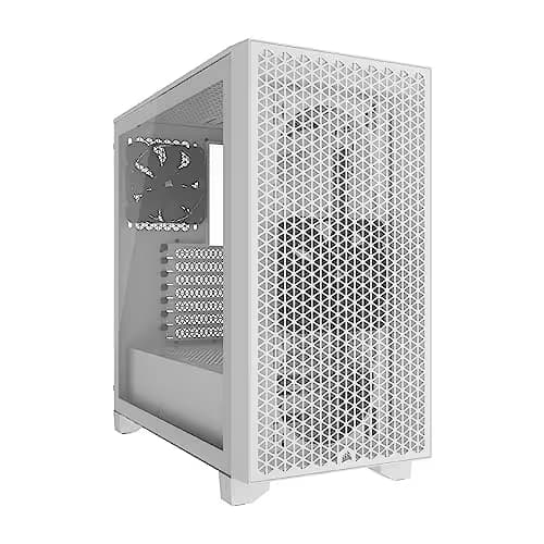 Corsair 3000D AIRFLOW ATX Mid Tower White Tempered Glass Side Panel main image