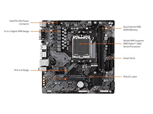Gigabyte A620 S2H DDR5 Micro ATX image