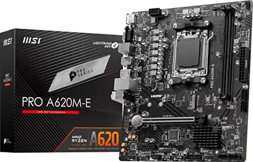 MSI PRO A620M-E AM5 DDR5 Micro-ATX main image