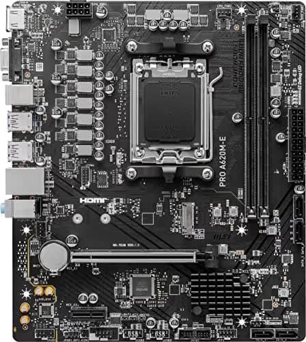 MSI PRO A620M-E AM5 DDR5 Micro-ATX image