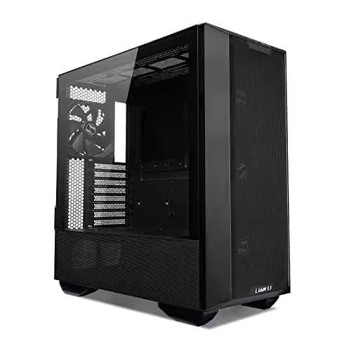 Lian Li LANCOOL III ATX Mid Tower Black with Tempered Glass Side Panel, USB 3.2 Gen 2 Type-C, USB 3.2 Gen 1 Type-A image