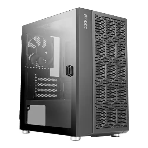Antec NX200M Micro ATX Mid Tower Black Tempered Glass Side Panel main image
