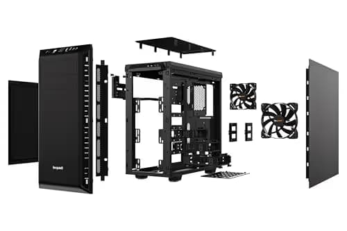 be quiet! Pure Base 600 ATX Mid Tower Black image