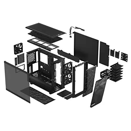 Fractal Design Meshify 2 ATX Mid Tower Case Light Tinted TG image