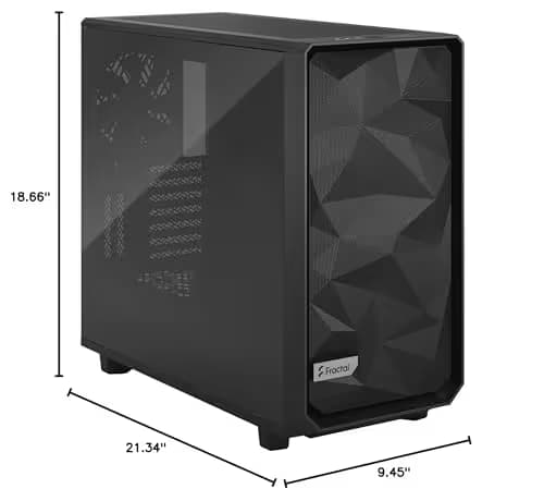Fractal Design Meshify 2 ATX Mid Tower Case Light Tinted TG image