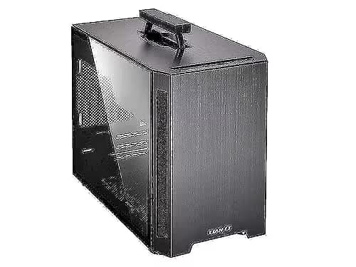 Lian Li TU150 Mini-ITX Desktop Silver with Tempered Glass Side Panel and USB 3.2 Gen 2 Type-C, USB 3.2 Gen 1 Type-A image