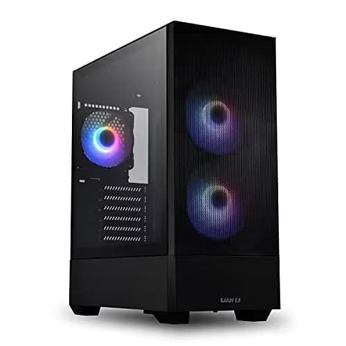 Lian Li LANCOOL 205 Mesh ATX Mid Tower Black Tempered Glass Side Panel image