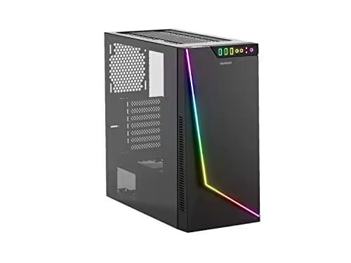 GAMDIAS ARGUS M1 ATX Mid Tower Black Tempered Glass Side Panel image
